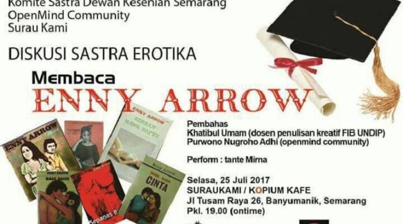 beritaKBR's tweet photo. Masih ingat Enny Arrow? Karyanya termasuk Sastra atau Pornografi? https://t.co/BlrETvP5Q3 @sagakbr #SAGAKBR #EnnyArrow https://t.co/y4LdMnrj3X