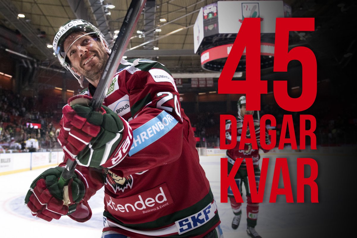 SHL-säsongen närmar sig. Om 45 dagar fyller vi Scandinavium mot <a href="/Mora_IK/">Mora IK</a>!