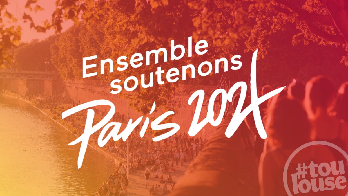 Toulouse's tweet photo. #Toulouse pourrait accueillir des épreuves de football ⚽️ pour les JO de 2024 🏟️ 👉 https://t.co/XBS2Yuf2Lm #ReadyFor24 #MadeForSharing https://t.co/5g11jDNBB2