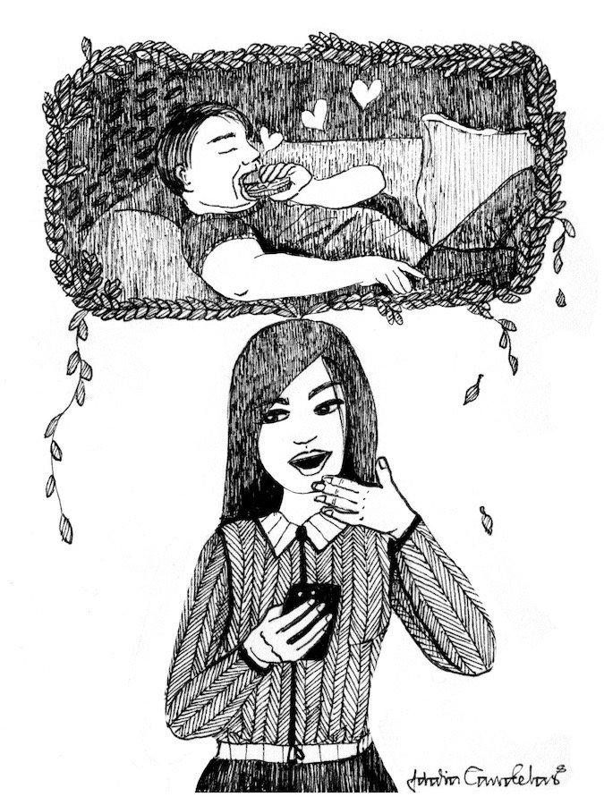 HAMBURGUESA DOBLE. Un texto de Jazmín Domínguez/ ilustración Idalia Candelas bit.ly/2vmEwEP