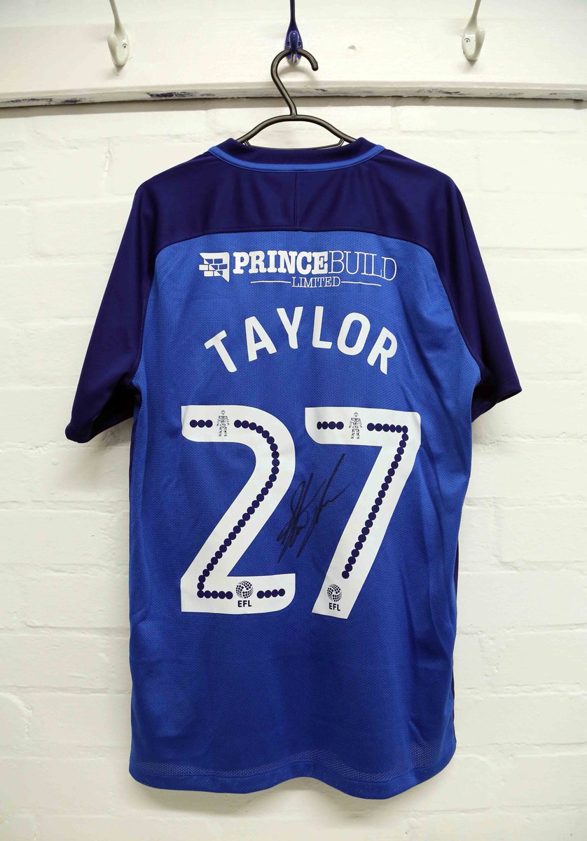 WINNING WEDNESDAY | Want to win a signed #pufc home shirt by Steven Taylor? Simply RT this tweet and we will pick a winner on Friday!