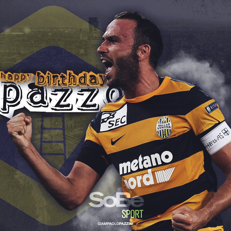 Happy birthday to striker Giampaolo who turns 33 years. Auguri Pazzo! 