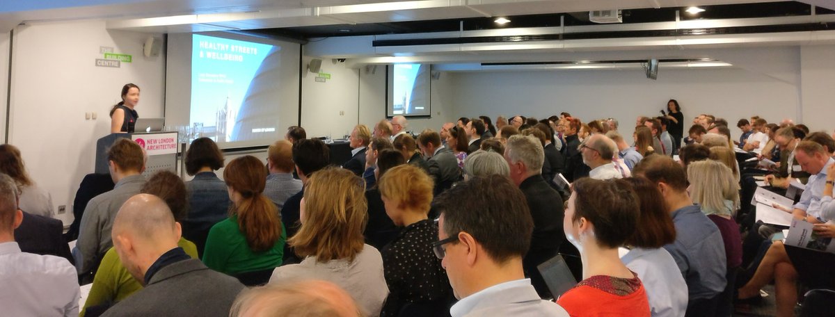 nlalondon's tweet photo. 1 in 6 Londoners do not leave the house on any given day, 8 in 10 children do not meet minimum exercise guides -Lucy Saunders #NLATransport https://t.co/aoBPSW2psP