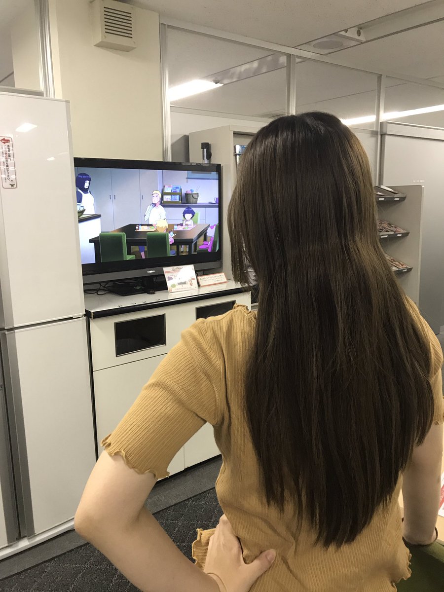 矢野貴浩 サイバーコネクトツー Sur Twitter Tvアニメ Boruto ボルト Naruto Next Generations 第18話 うずまき家の一日 サイバーコネクトツー福岡本社でスタッフ皆で視聴中 Boruto Naruto