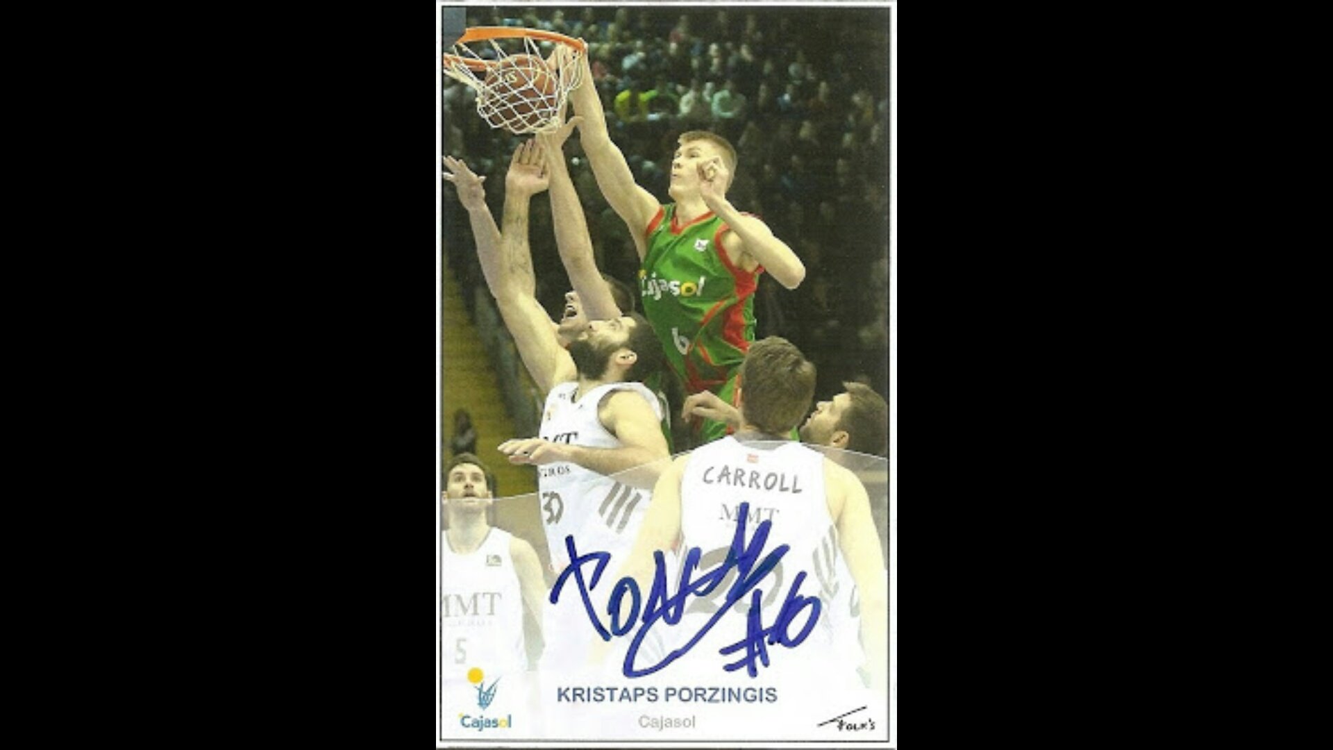 Happy Birthday to Kristaps Porzingis of who turns 22 today. Disfruta de tu día 