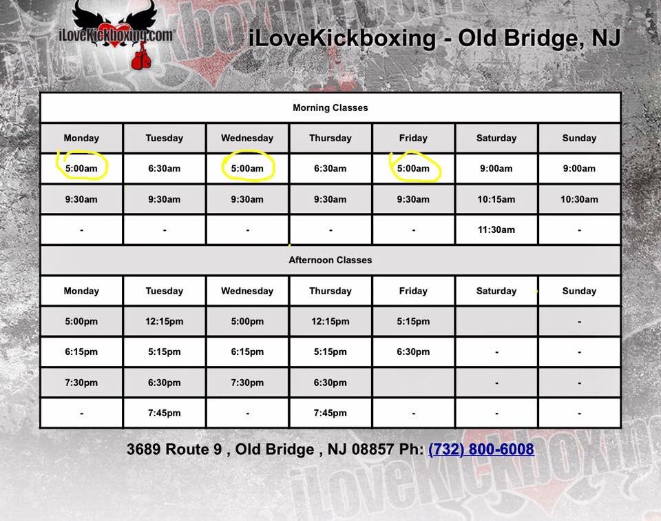 KickboxingI's tweet image. We have our NEW Schedule Starting AUG 14th How many of you  early birds are going to be at our first 5:00 am!!!!!