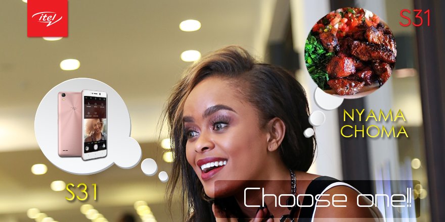 itelKenya's tweet photo. So #itelFam, would you rather have the Itel #S31 with unlimited internet and batteryππ or unlimited ugali and nyama chomaππ?π https://t.co/0HbQAgtHdS
