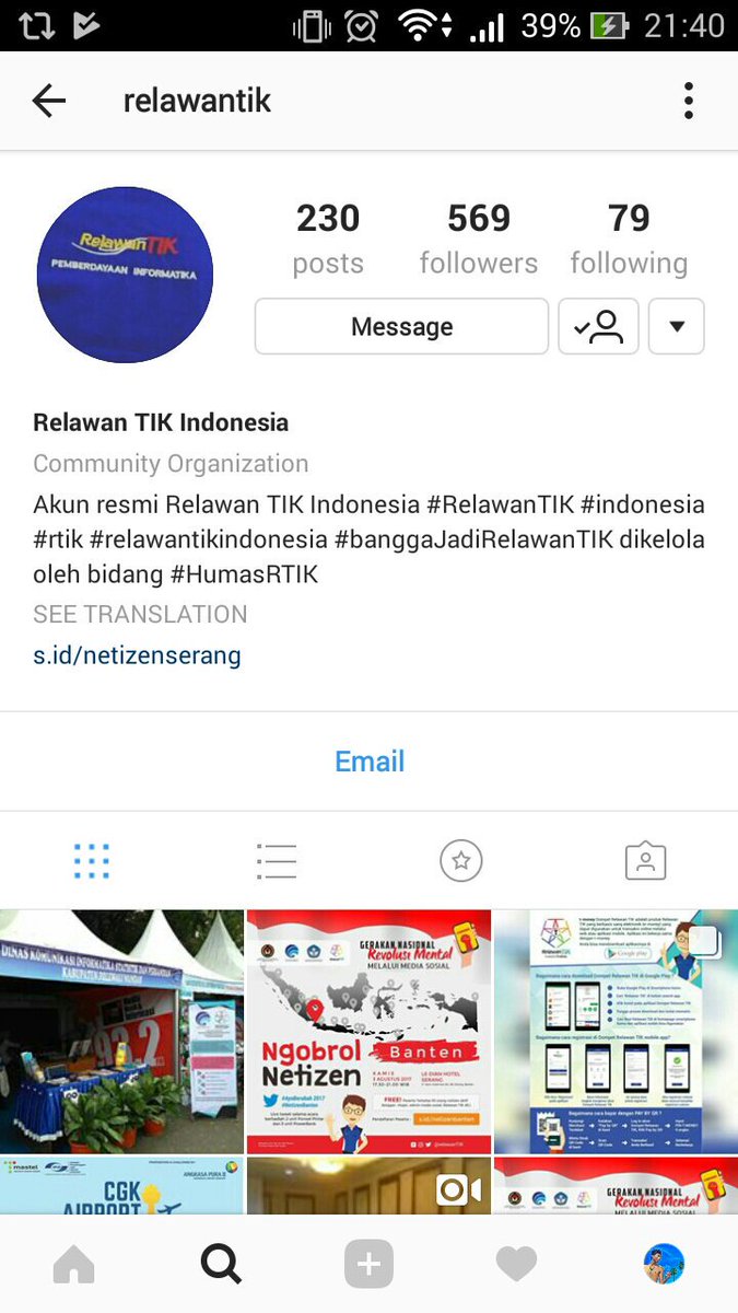 RikiTriyansyah's tweet photo. Follow IG @RelawanTIK Indonesia
https://t.co/Ws7pJQUbf1
biar tau kegiatan kegiatannya πππ
#ayoberubah2017 #netizenbabel https://t.co/6rOoPwevOf