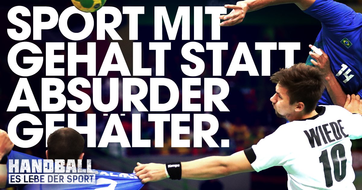 DAIKIN_HBL's tweet photo. Aus aktuellem Anlass! Handball - #EslebederSport! Mitmachen unter https://t.co/a6eUAm2Ah3 https://t.co/aL4s5uztsM