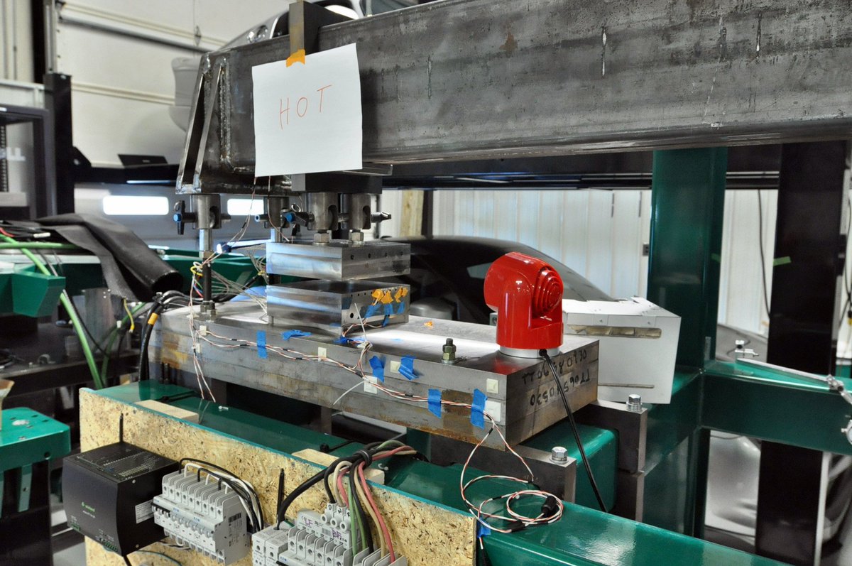 When materials engineers build an Easy-Bake Oven aka Lab Press #engineering <a href="/iacmihq/">IACMI – The Composites Institute</a>