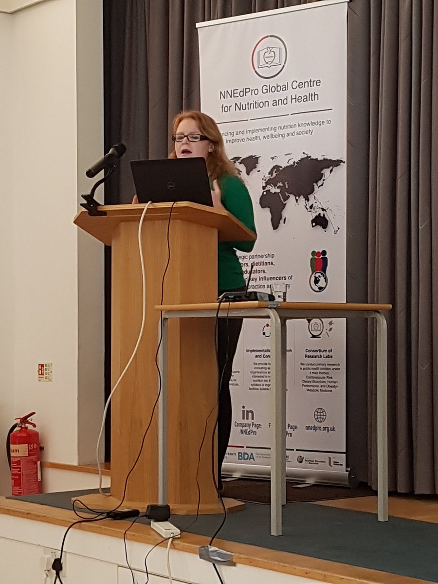 ClaireBaseley's tweet photo. @glenysjones discussing the importance of sharing nutrition data in a timely manner and making it accessible and easy to use #NNEdPro17 https://t.co/yhutvW8hhF