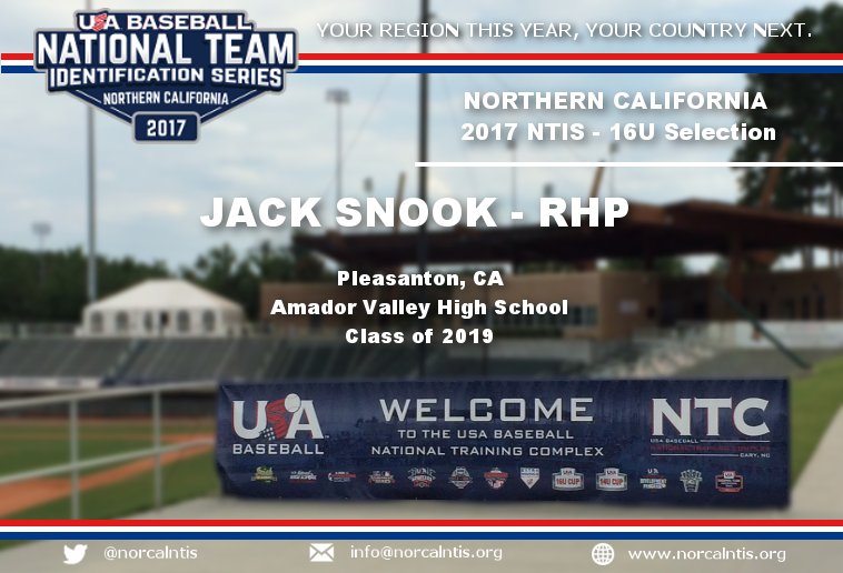 Northwest_NTIS's tweet image. Congrats to @USABaseballNTIS Team Northern Ca selection...