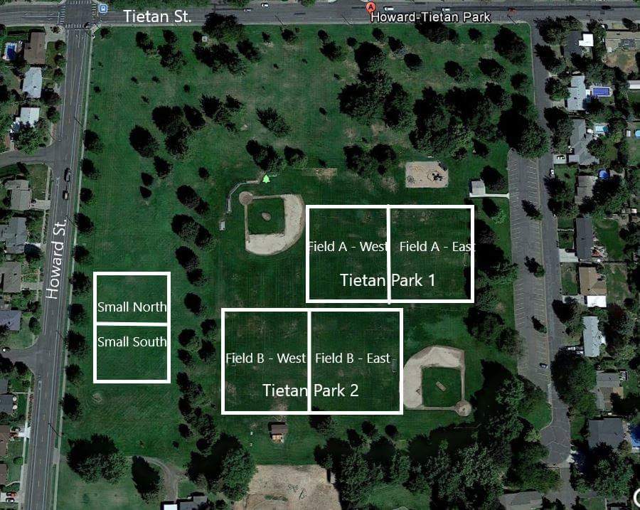 WallaWallaUSC's tweet photo. Please note the updated changes to practice field names at Tietan park this season. https://t.co/cWuDhMyCCg