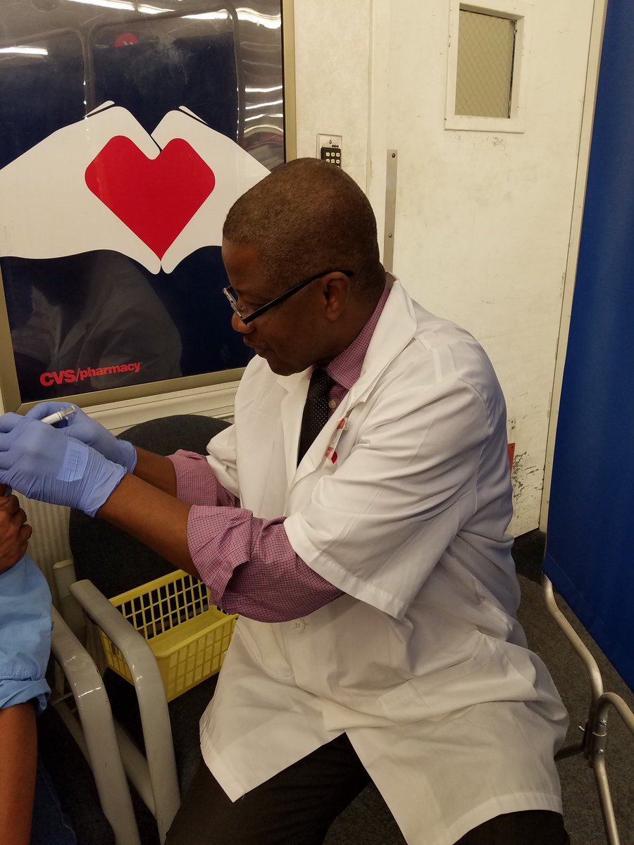 First flu shot of the season! #A3BrandHealthy