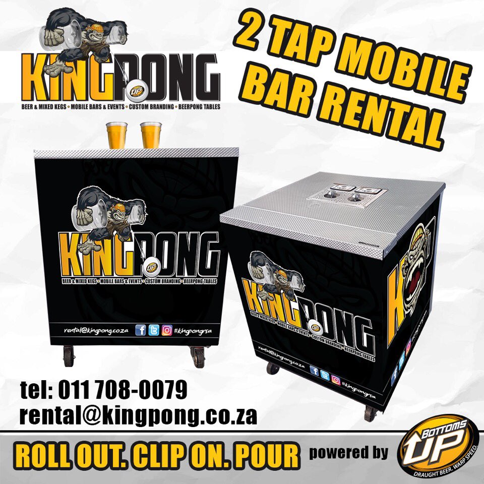 King Pong RSA (@kingpongrsa) on Twitter photo Our awesome 2 Tap Mobile Bar Rental!!! <a href="/BottomsUpAfrica/">Bottoms Up Africa</a> @BottomsUpBeerUK #mobilebars #branding #custombranding #magnets #custommagnets Our awesome 2 Tap Mobile Bar Rental!!! <a href="/BottomsUpAfrica/">Bottoms Up Africa</a> @BottomsUpBeerUK #mobilebars #branding #custombranding #magnets #custommagnets