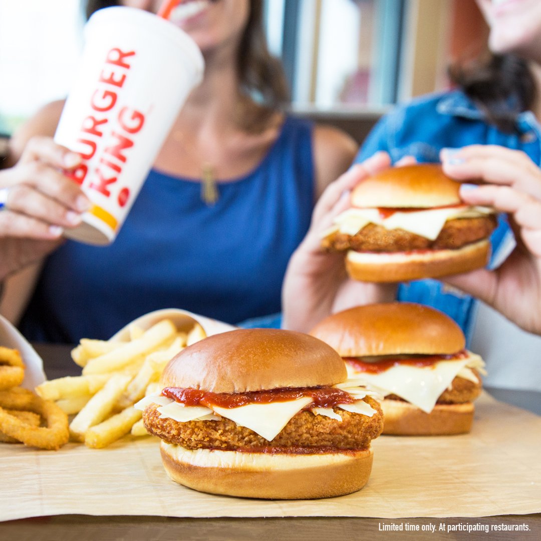 Burger King on Twitter "The Chicken Parmesan Sandwich is so good, you