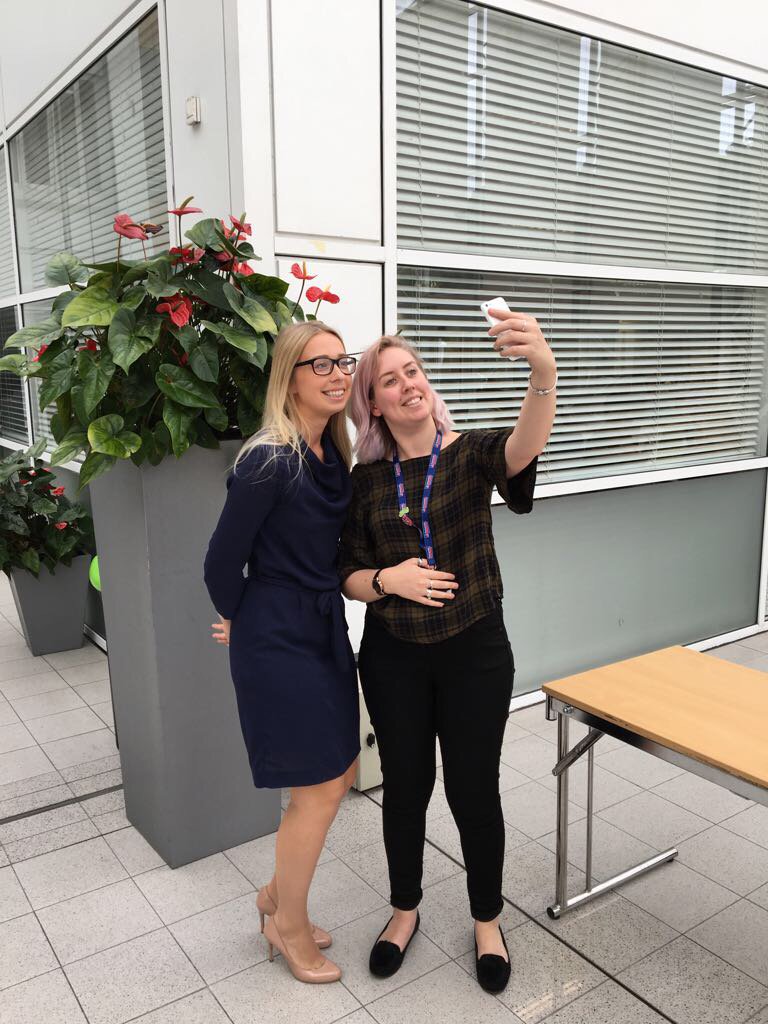 BrittNBS's tweet photo. Having a fab day of meetings at our Head Office today, great to meet Sadie from the Social Media team @NBSemployees https://t.co/t3YI3a1djy