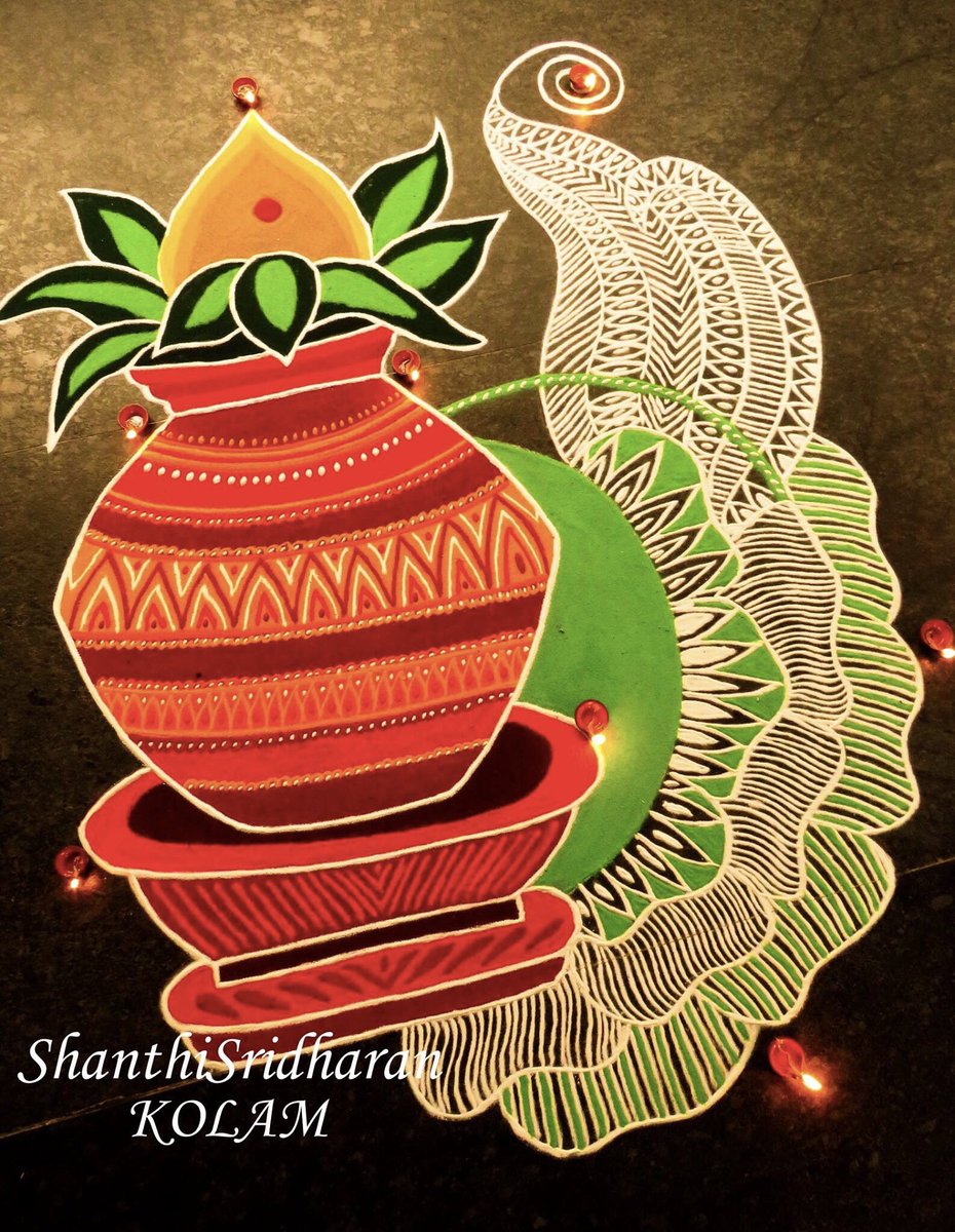 kolam_shanthi's tweet photo. #festival #FestivalSeason #Festivalbar #varalakshmnoombu #designingforfuture #ColouringBookDay #colourful #colour_collective #colouring #art https://t.co/3Xw3aenP2G