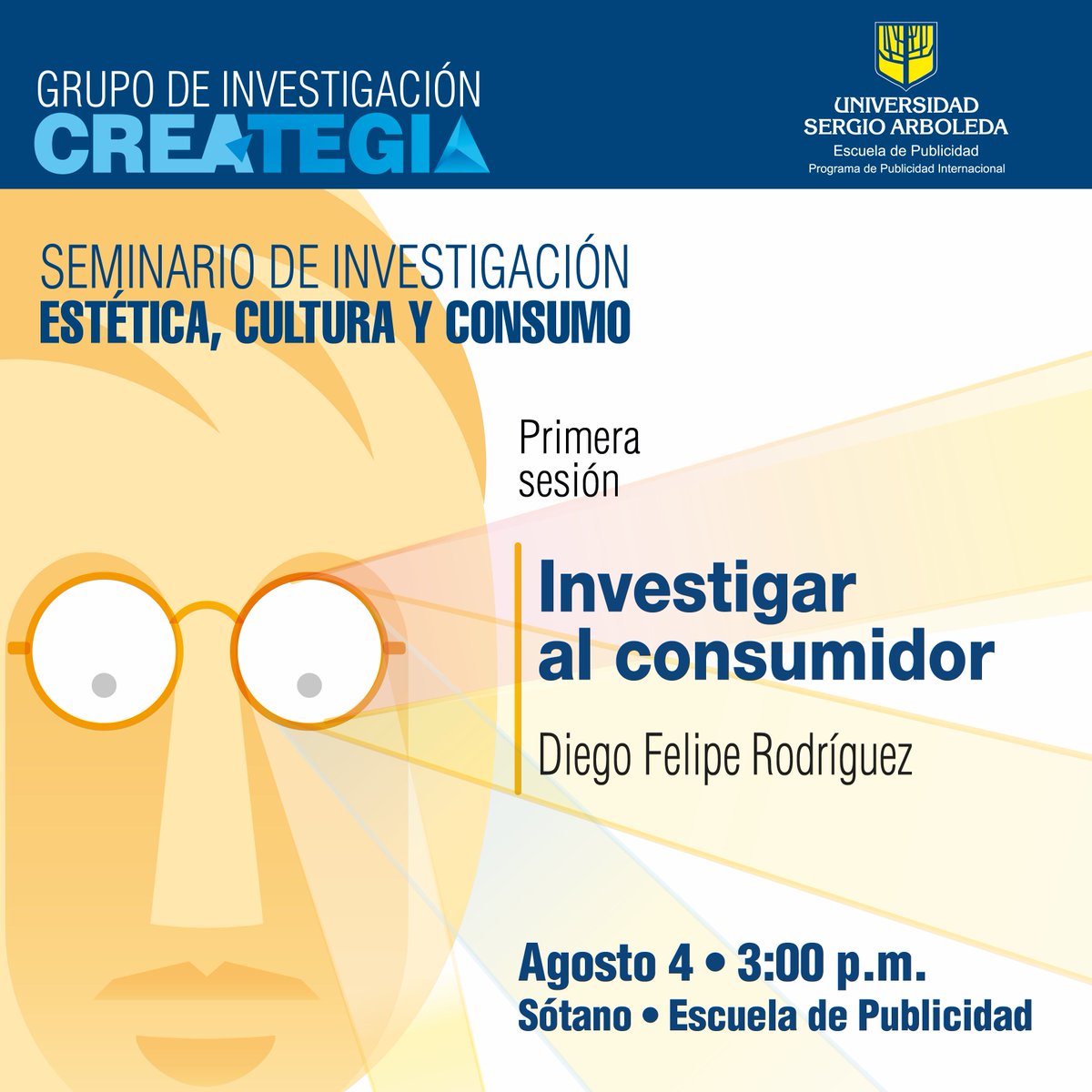 ¿Quieres aprender más sobre cómo #InvestigarAlConsumidor? 
Te esperamos el próximo viernes a las 3:00pm en la #EscuelaDePublicidad 📍