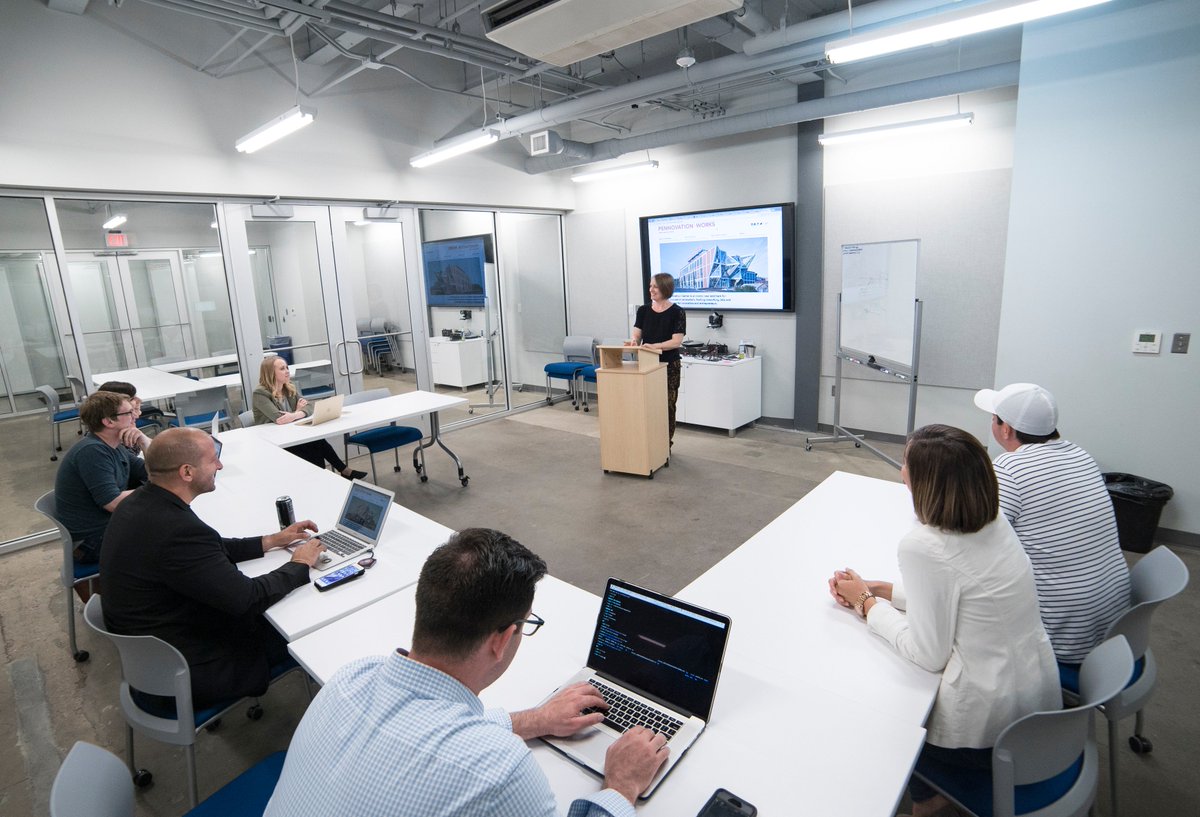 FirstBaseRE's tweet photo. Space Spotlight:@BenjaminsDesk space located at the @PennovationCtr #BDXPennovation . Learn more about this space at https://t.co/qZ5NohZcGk https://t.co/hJTpTz9sxy