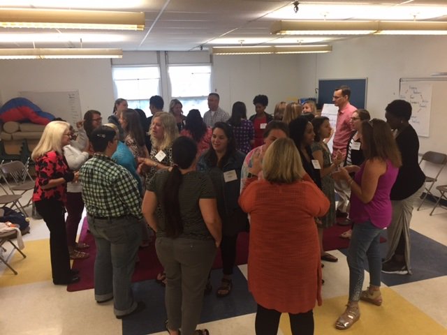RCTCHR's tweet photo. Concentric Circles provide a structure for engaging academic and social conversations #rcsummer https://t.co/8TWHeY01X1
