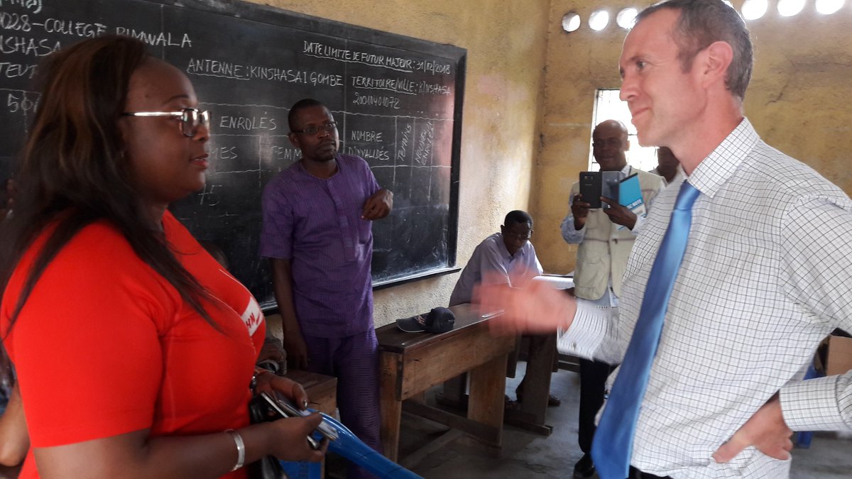 GrahamZebedee's tweet photo. Everyone I met enrolling today in #Kinshasa wanted elections in #DRC ASAP. Earlier, @CNangaa told me &amp; others the calendar will issue in Aug https://t.co/KiXBsRSRzK
