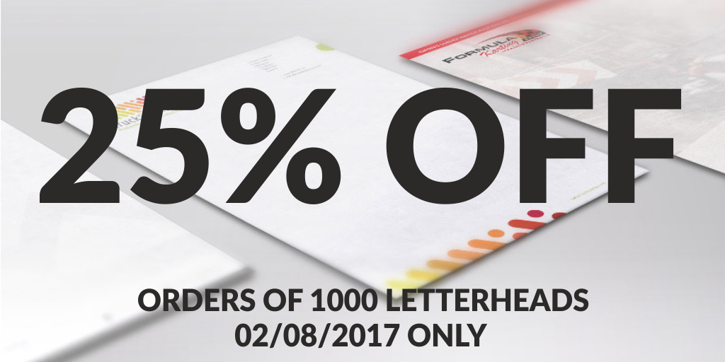 traleeprint's tweet photo. Today Only - 25% Off 1000 letterheads! 
Use coupon LH25 at checkout.
https://t.co/oliiAjY5N2
#printing #specialoffer #coupon #letterheads https://t.co/QJgHYyhdtc