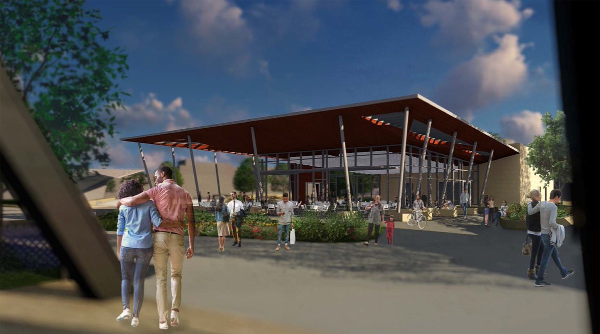 JGfortwayne's tweet image. Plans for the Compass Pavilion proposed for the first phase of riverfront development show a few changes. on.jg.net/2vsCeoD