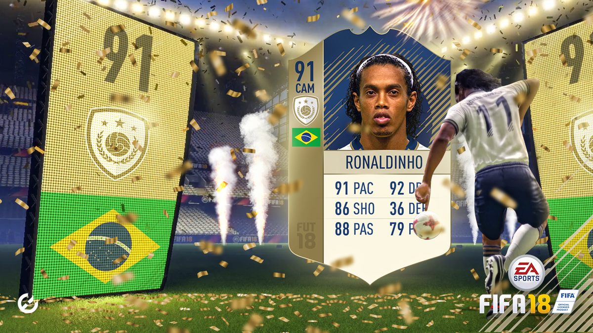 Ronaldinho Added To ICON Lineup In FIFA 18 - HRK Newsroom