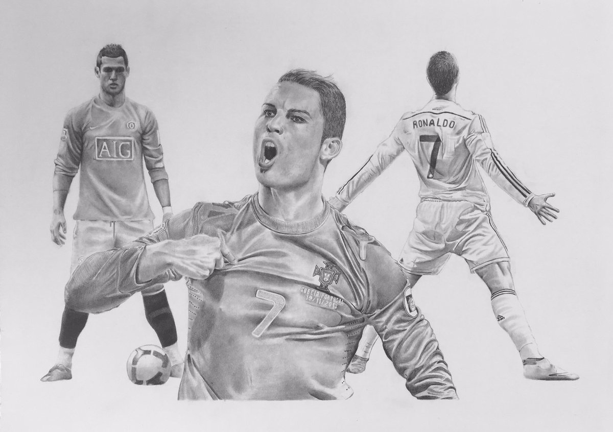 Cr7 Drawing Cristiano Ronaldo.