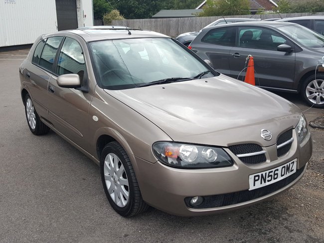 A lot of car for £1695. Nissan Almera 1.5 SVE 5dr. Low insurance. Sat-Nav! Air-con, electric sunroof.  dclast.com/showdetails.ph…