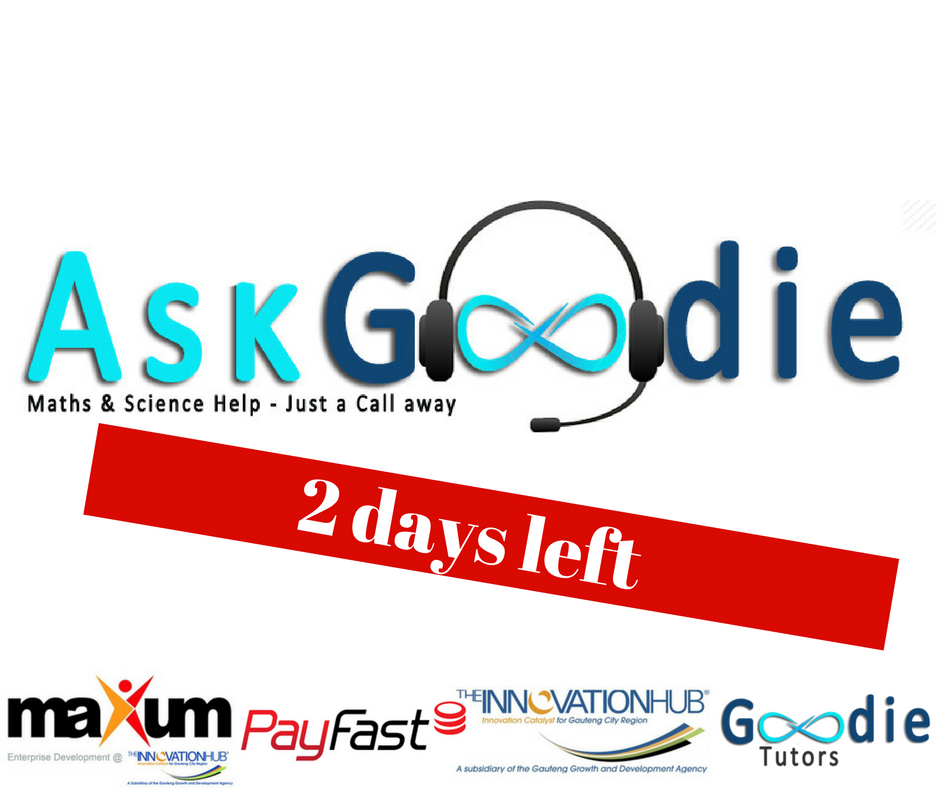 AskGoodie 24/7 call centre for Maths and Science helpline launches in just TWO days!@goodie_tutors @godiragetse_mo <a href="/InnovHub/">@Innovhub</a> <a href="/EducationGP/">GP education</a>