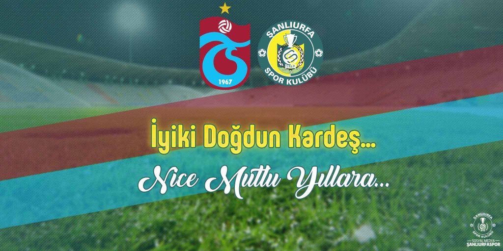 Kardeş takımımız @Trabzonspor 'un 50. Yılını kutluyoruz. #İyikiVarsınTrabzonspor #GururveZaferDolu50Yıl
#İyikiVarsınKardeş