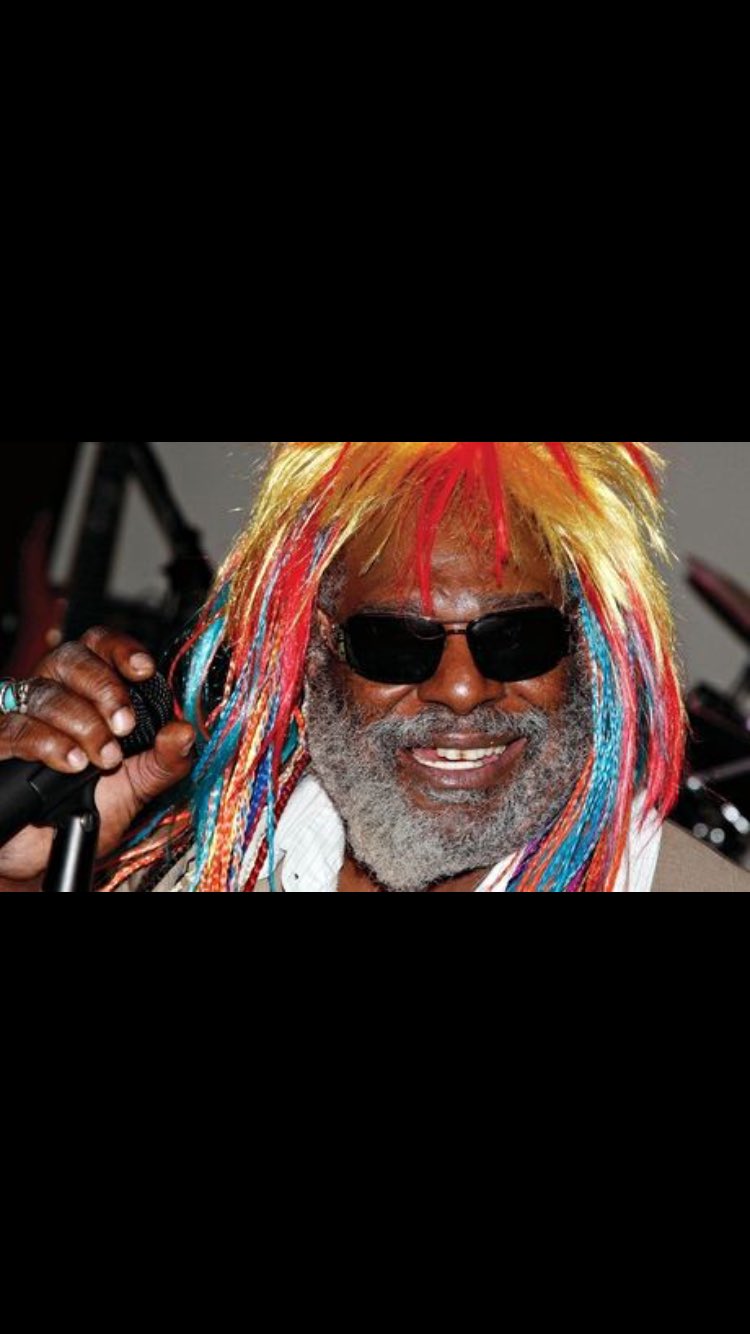 Happy late birthday to the goat George Clinton 