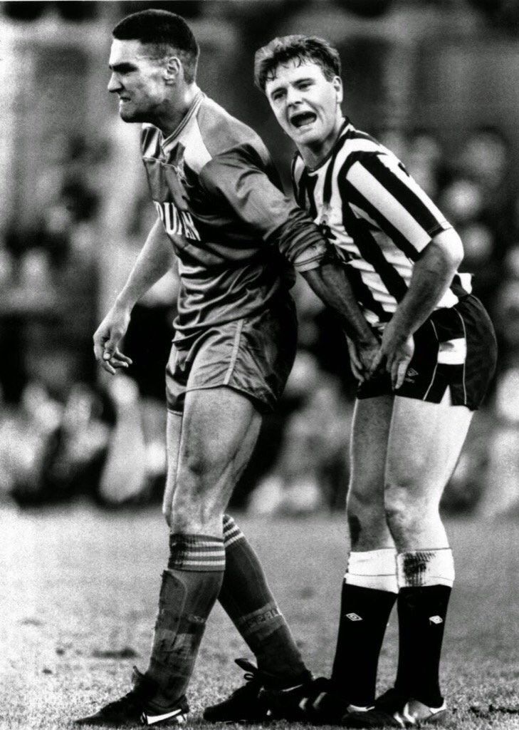 Vinnie Jones &amp; Paul Gascoigne 1987.