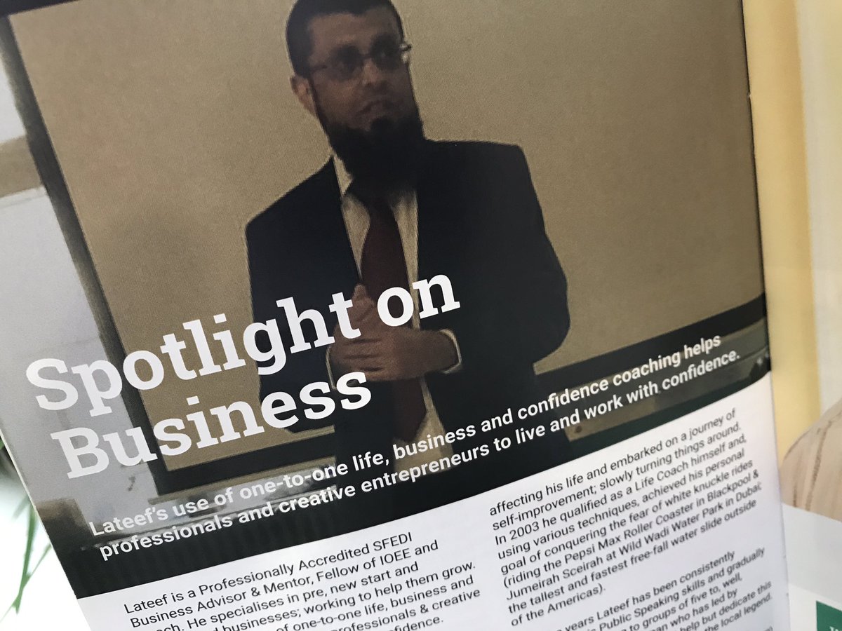 LateefBadat's tweet photo. Honoured to be featured in local #preston @Podio_Magazine with a double feature on Spotlight on #Business Thanks @AndyNeale_PR1 #community https://t.co/q3PapE0bmM