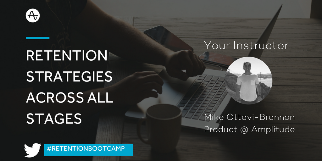 Amplitude_HQ's tweet photo. Kicking off at 1:30PM BST - #RetentionBootcamp Class 2: Retention Strategies Across All Stages #Growth #Prodmgmt --> https://t.co/si2eQ98ldZ https://t.co/vd9rVO3BY8