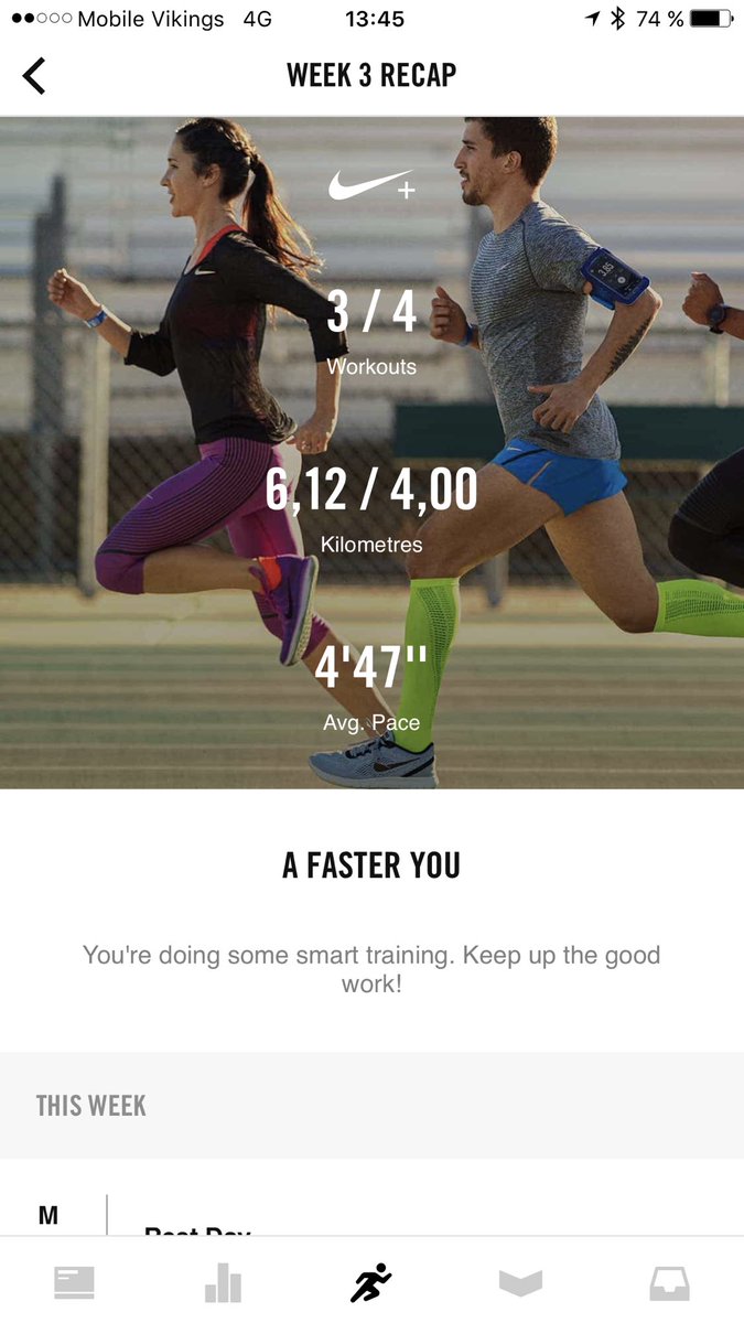 stan_andu's tweet photo. @NikeRunning The Coach keeps missing and forget runs, changes the start day of the week from Mon to Sun etc. How do I report ALL these bugs? https://t.co/Yf4RKlmo1I
