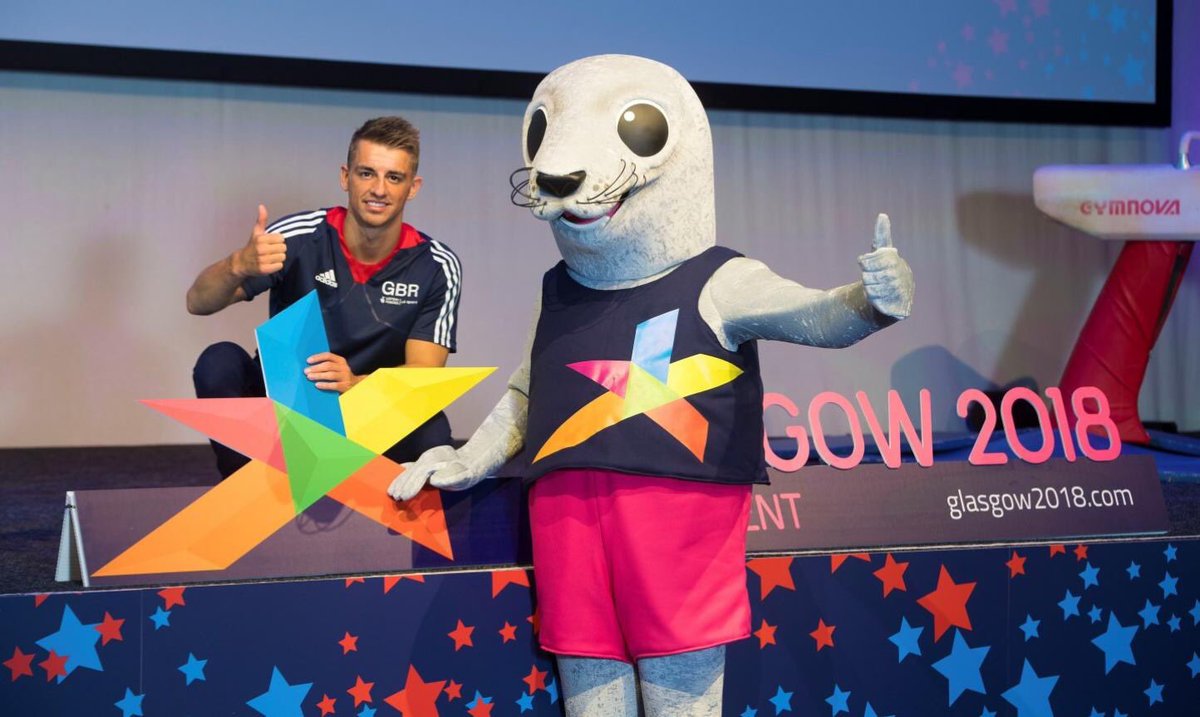 maxwhitlock1's tweet photo. Brilliant day today! Very proud to be an ambassador for @Glasgow2018 who's excited for another event in Glasgow? 👍 #moment https://t.co/ANY7YEA0hx