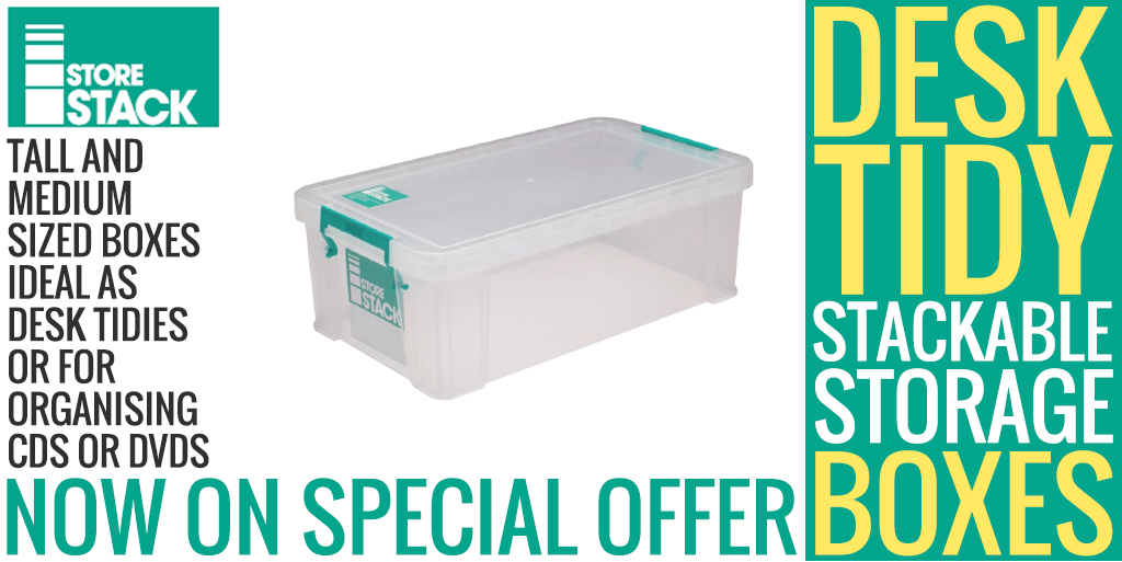 CitrusOffice's tweet image. Look at the new #StoreStack boxes we have in! Ideal for sorting out any mess on your desk on a Friday afternoon &amp;gt; ow.ly/UrSU30dWSP1