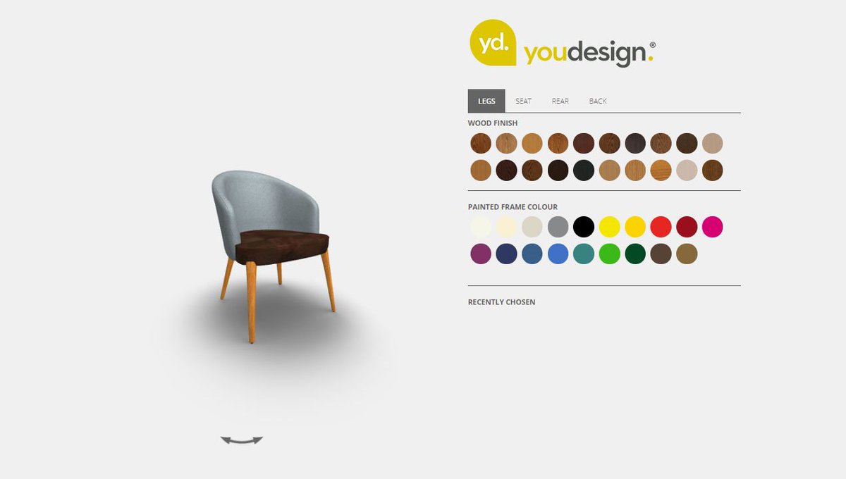 UHSGroup's tweet image. The Zenge Chair is now available on our online Configurator!

Try it out: ow.ly/Z6MV30dTBRM 

#YouDesign#SideChair