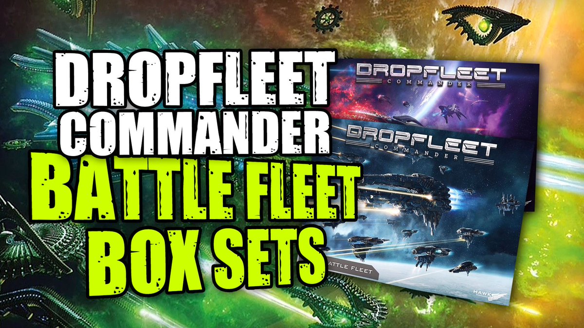ontabletop's tweet image. Join us for a discussion with @HawkWargames about the new tournament level Battle Fleet Box sets for #Dropfleet ow.ly/bfKL30e6qeB