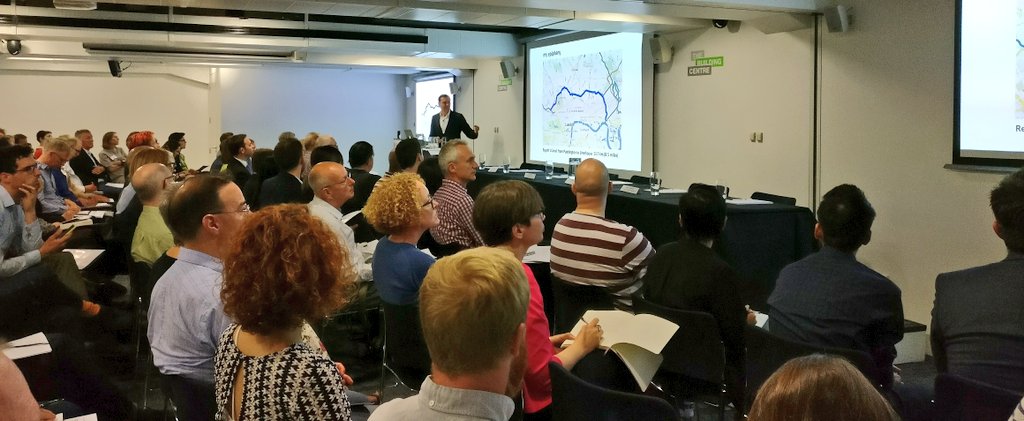 nlalondon's tweet photo. Patrick Schumacher @ZHA_News shares a vision for walking in London with long continuous, easy channels #NLATransport https://t.co/Z3zgwmLLwn