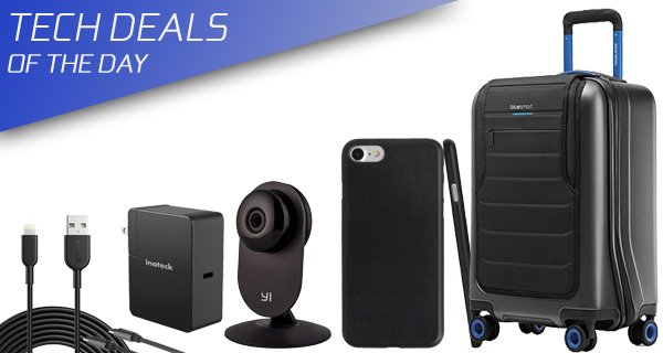 RedmondPie's tweet photo. Tech Deals: Slim iPhone 7 Leather Case, $29 Security Cam, $13 Extra-Long Lightning Cable, More https://t.co/hQPe3Iabx2 https://t.co/h7FFSAN7hV