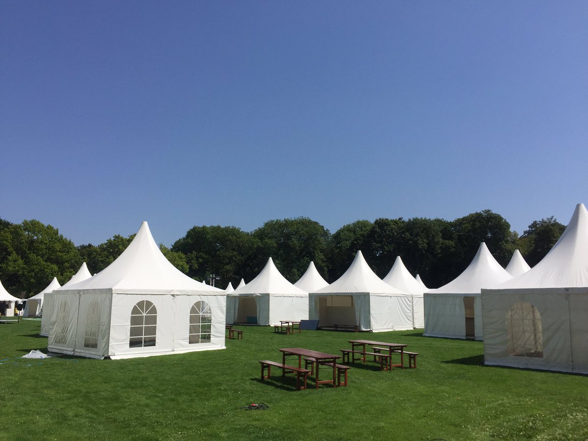 Die Köche beziehen ihre Zelte! #tasteofmuenchen beginnt morgen &amp; die Vorfreude ist unermesslich! Schaut ab morgen vorbei.