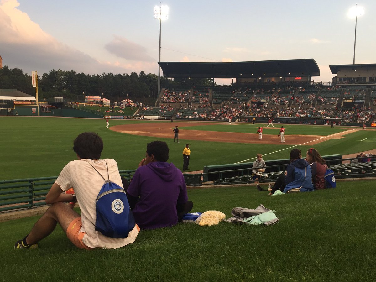 ibwsc2017's tweet photo. Had a great night at the Rochester Redwings ballgame and ready for day 3! @uribwsc17 #ibwsc2017 https://t.co/ivibt3bG0F