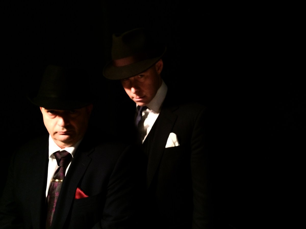 ochiwp's tweet photo. #strangetheroad at £1200 https://t.co/0xS9pMNPMx @MeddleFilms here are @SchroderRikki as HUGHIE and @MrMcStay as RANDALL https://t.co/V93ynbQGrr
