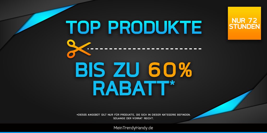 Schauen Sie sich unser Wochenangebot an und erhalten Sie bis zu 60% Rabatt!
meintrendyhandy.de/shop/mth-25960…