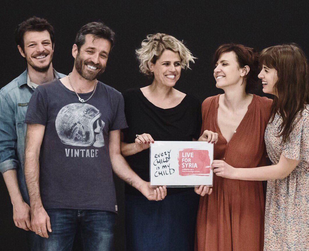 Vi aspettiamo il 5 agosto dalle 19 a Vulci per ridere e cantare tutti insieme. #everychildismychild -LIVE FOR SYRIA 
bit.ly/live4syria