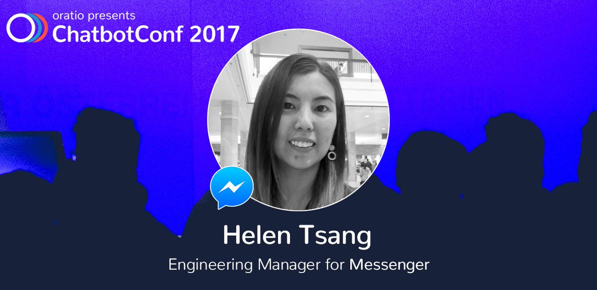 Say whaaat? Helen Tsang, Engineering Manager <a href="/messenger/">Messenger</a> will rock the #CBC17 stage on October 3. Are you as excited as us?? ⭐️🤘🤖🤘⭐️